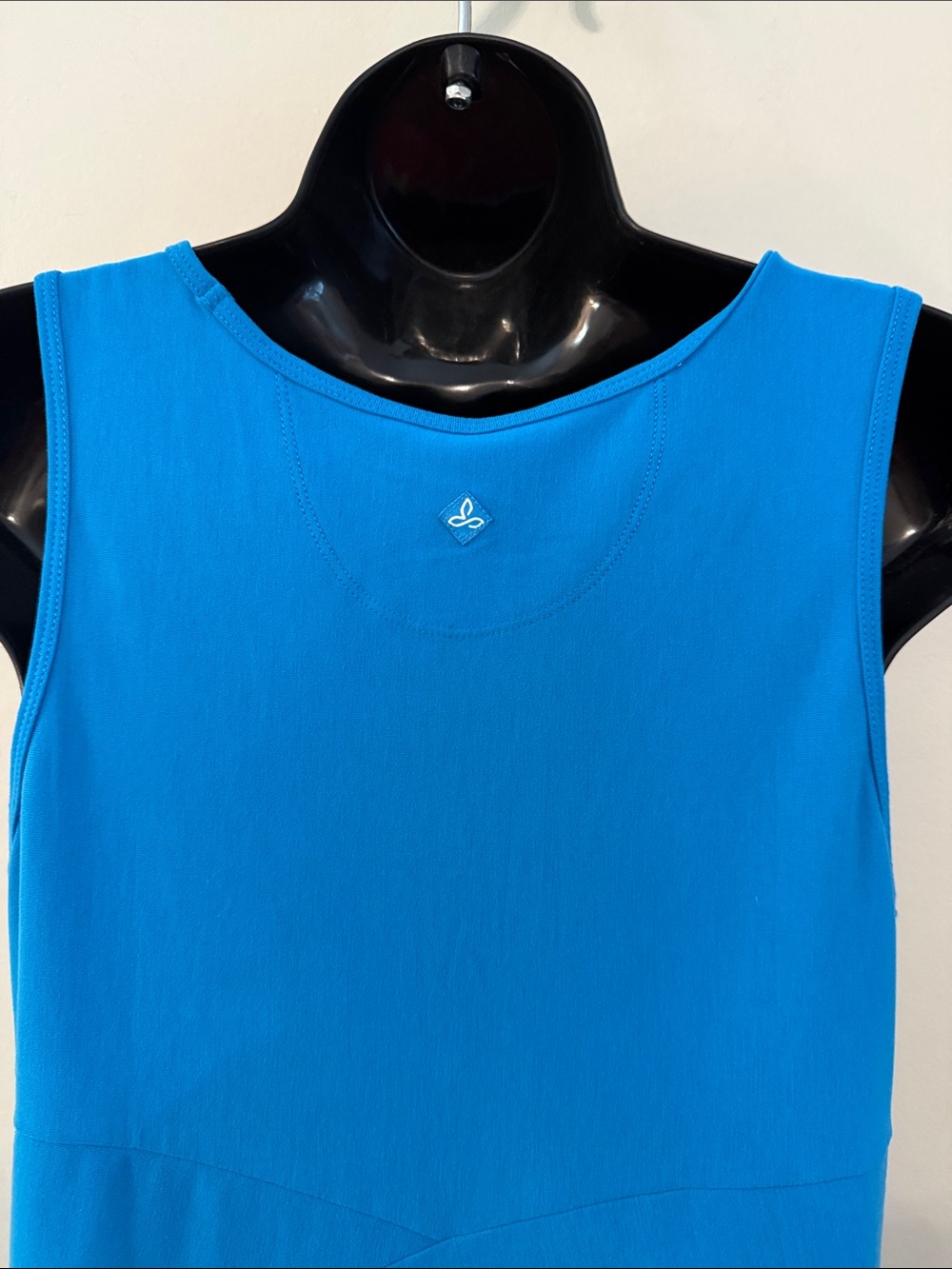 Prana Electro Blue Amelie Sleeveless V-Neck Midi Dress Size M - Picture 9 of 13